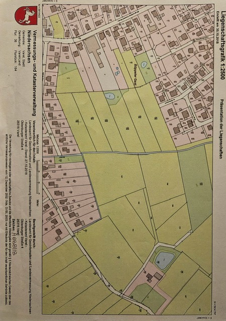 1,2 ha Weideland zu verkaufen mit Weideschutzhütte geeignet für Pferdehaltung in Varel-Streek